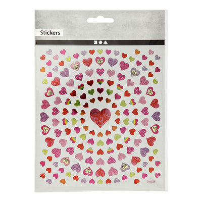 Pegatinas de creativ Company Corazones pequeños, 1 vel