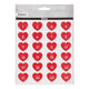 Creativ Company Stickers Heart con número, 1 hoja