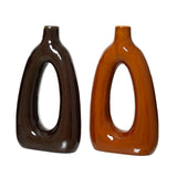 Jarrón Decoris porcelana 7x18,5x31,7cm - afbeelding 1