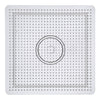 Creativ Company Tabla de planchar cuadrada transparente, 14,5 x 14,5 cm