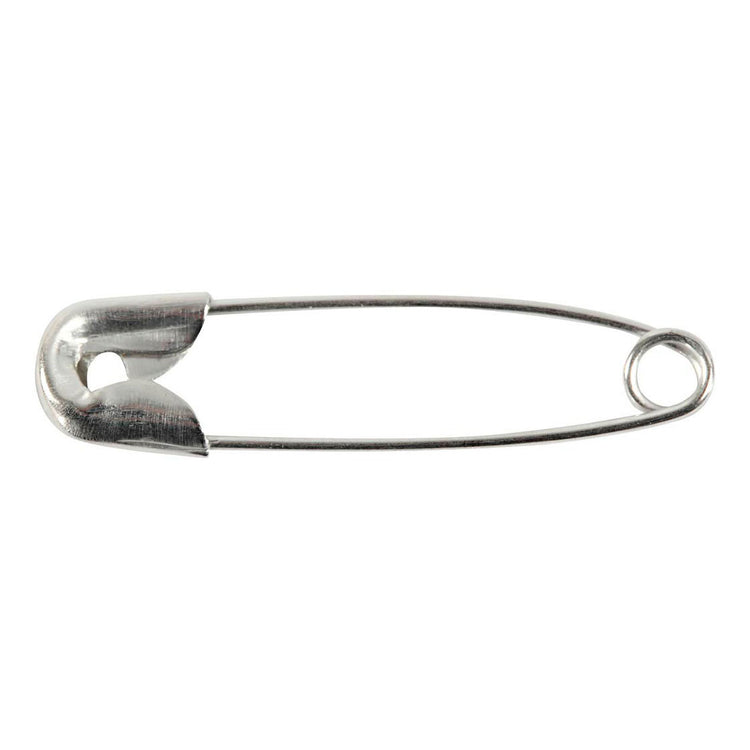 Pins di sicurezza della Creative Company Silver, 100 °.