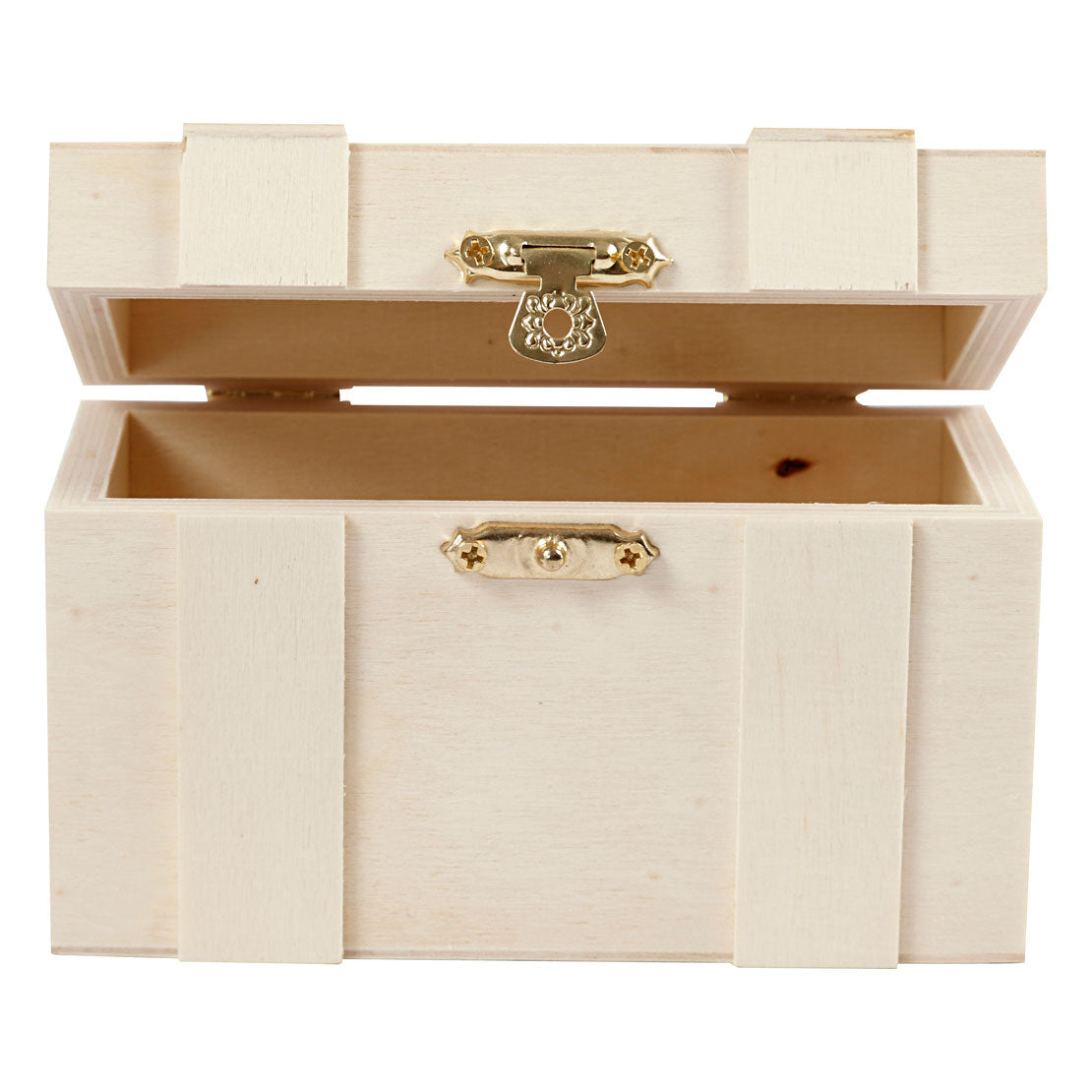 Creativ Company Wooden Treasure Cofre, 12.5x7.5x6cm
