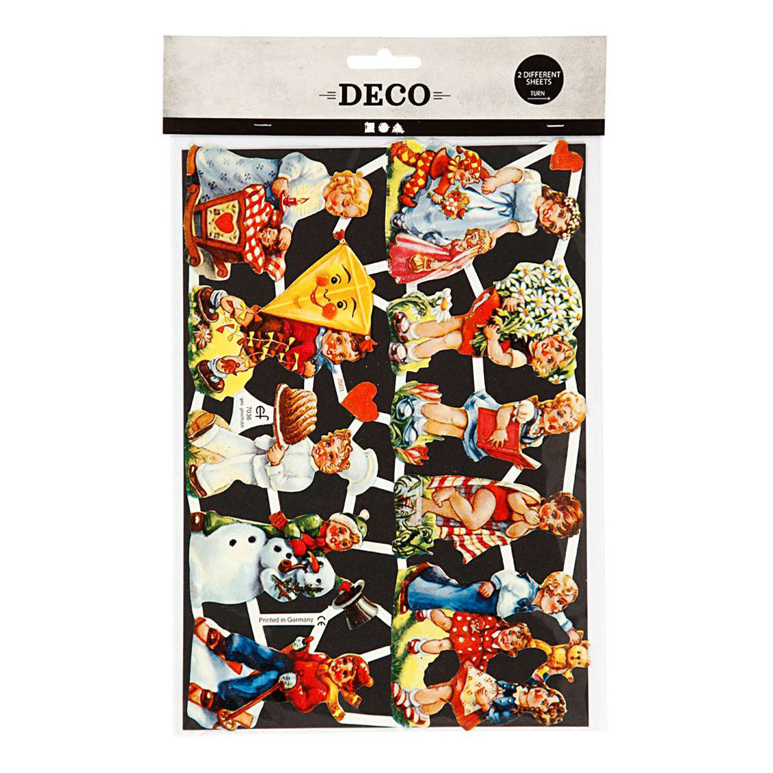 Creative Company Vintage Pictures Nostalgic Children, 2 fogli