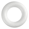 Creativ Company Ringen met Platte Achterkant Wit, 20cm