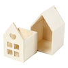 Creativ Company Wooden House con cajón, 10.8 cm