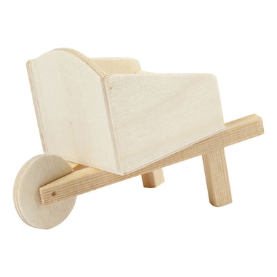 Creativ Company Mini carretilla de madera
