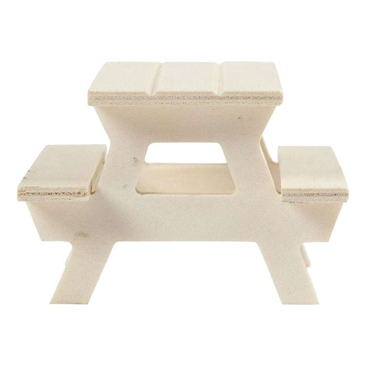 Creativ Company wooden mini picnic table