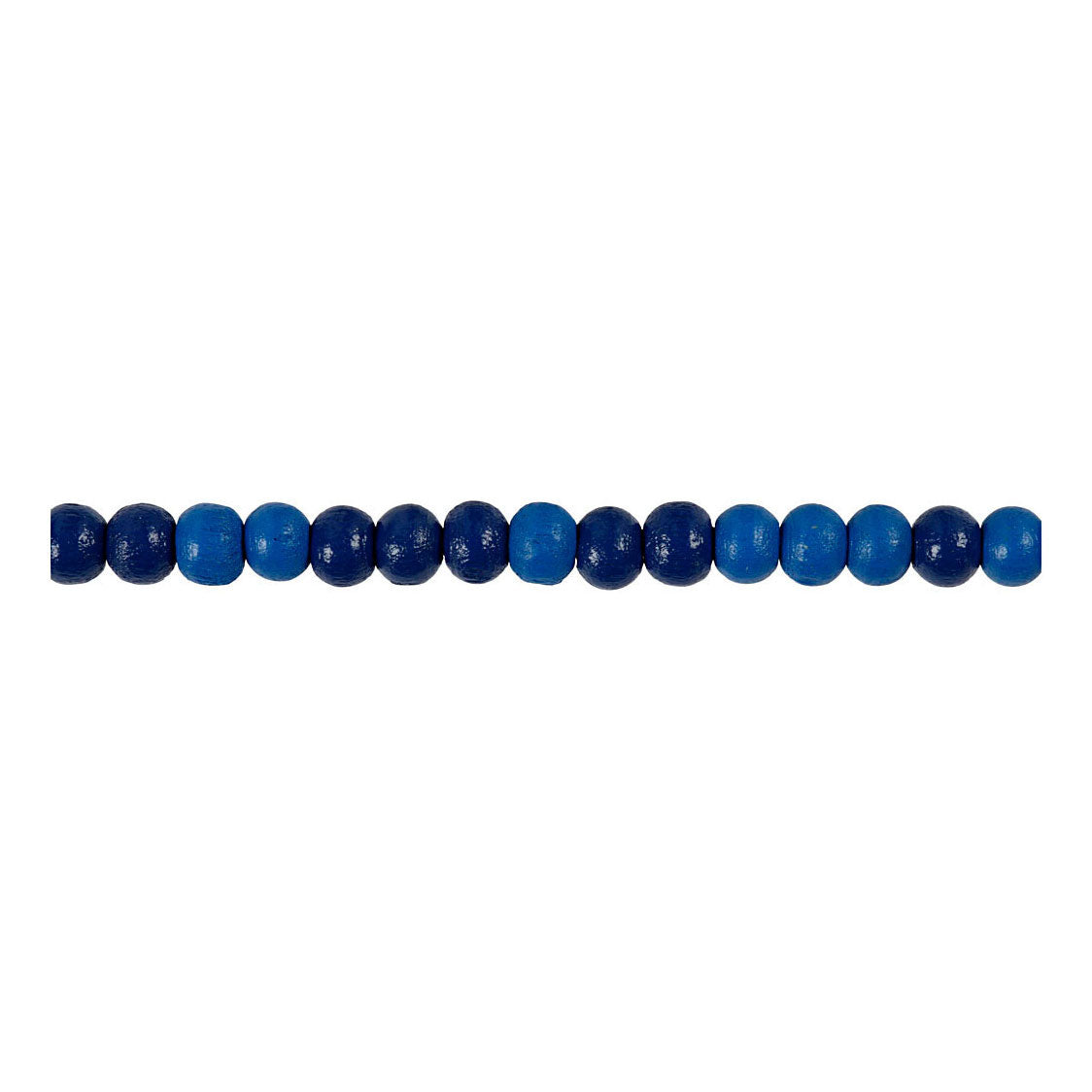 Creativ Company Perline di legno blu, 150 pz.