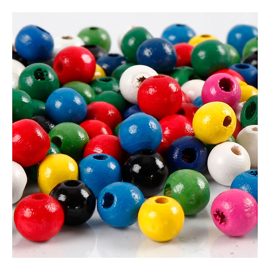 Creativ Company Wooden Beads Colores, 150º.