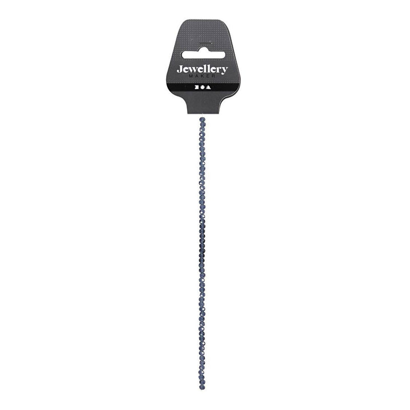 Creative Company Facet Beads Gray, 45st.
