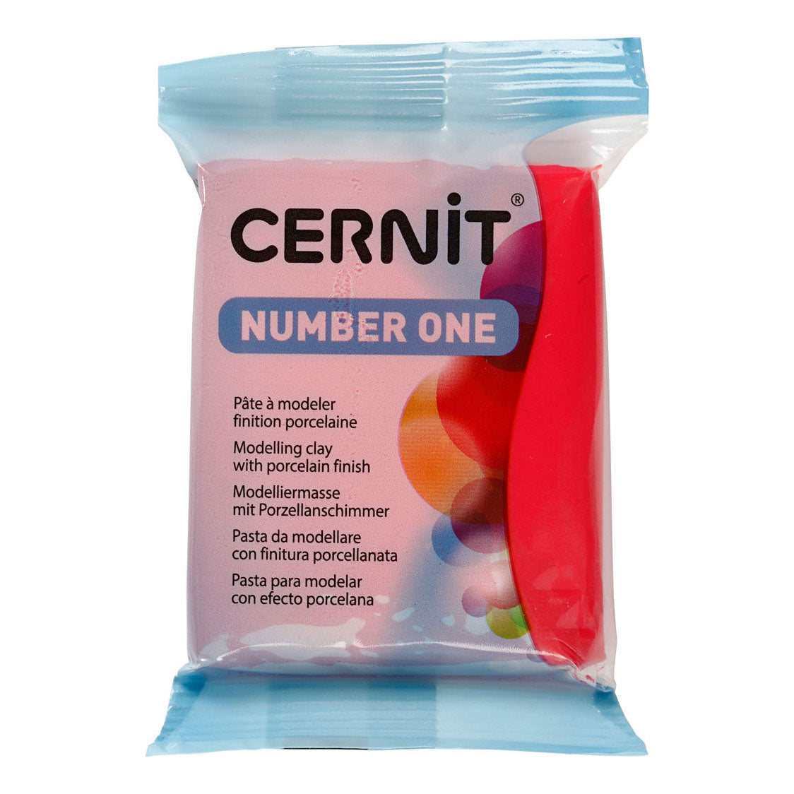 Creativ Company Cernit Modelling Clay Rosso, 56 grammi