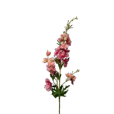 Roberts collection flor artificial delfinio spray 100cm rosa