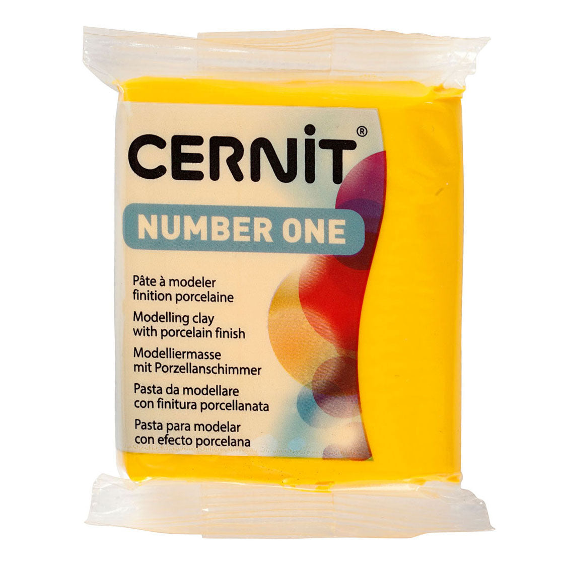 Creativ Company Cernit Modelling Clay Giallo, 56 grammi