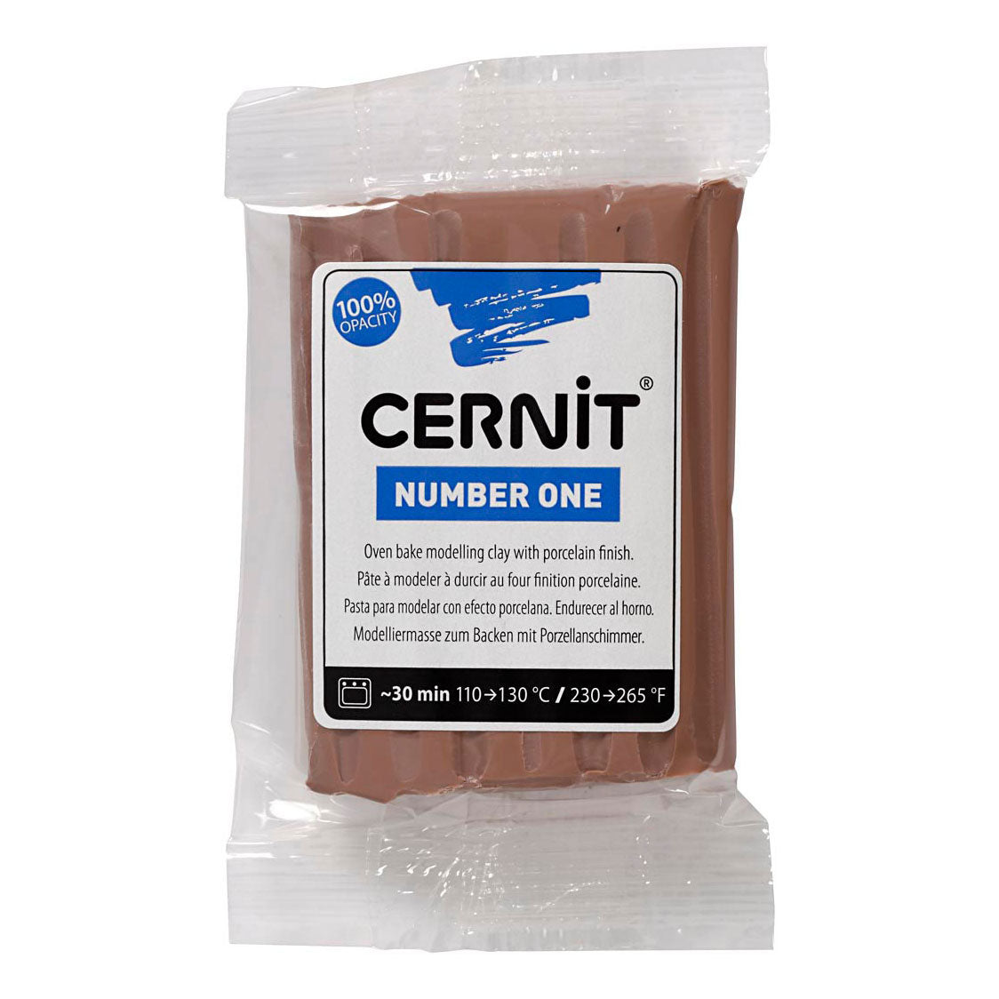 Creativ Company Cernit Mountain Klei Taupe, 56 gramos