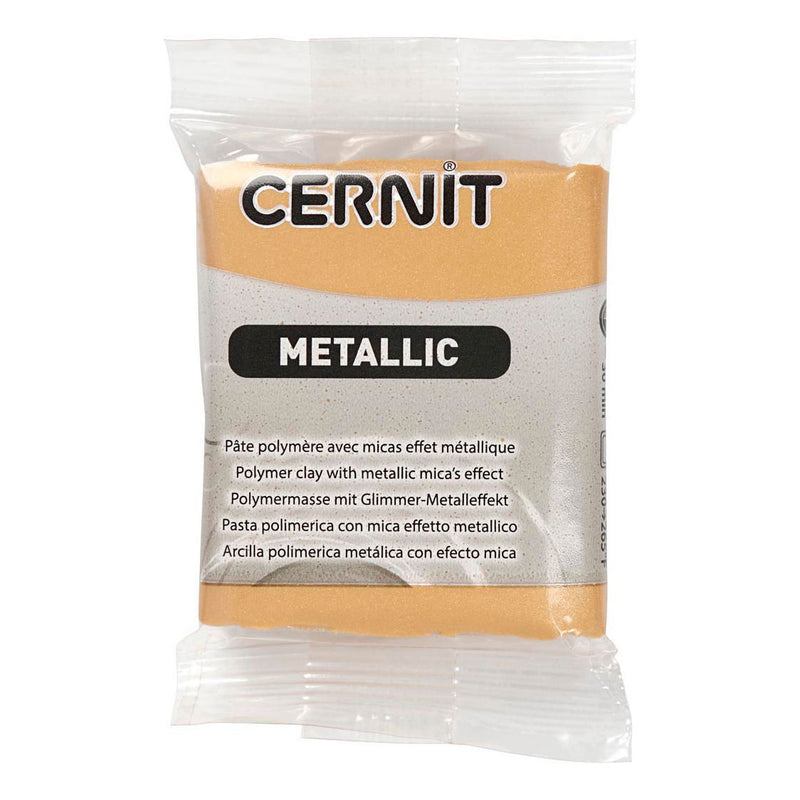 Creative Company Cernit Mountain Klei Gold, 56 grammi