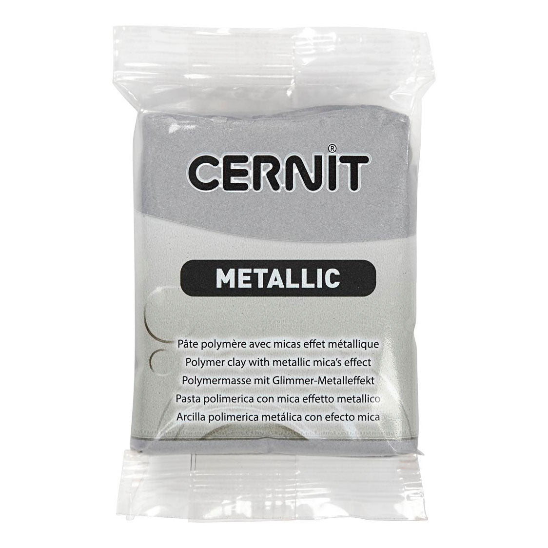 Creative Company Cenit Mounting Clay Silver, 56 grammi