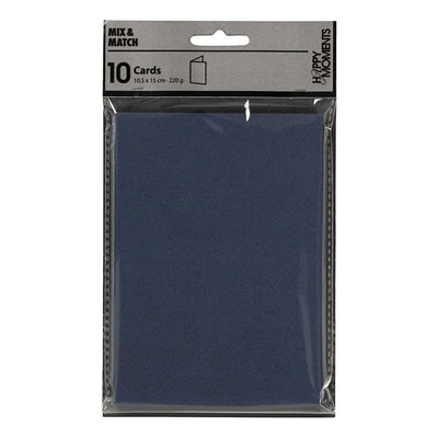 Creative Company Cards Blue 10.5x15cm, 10st.