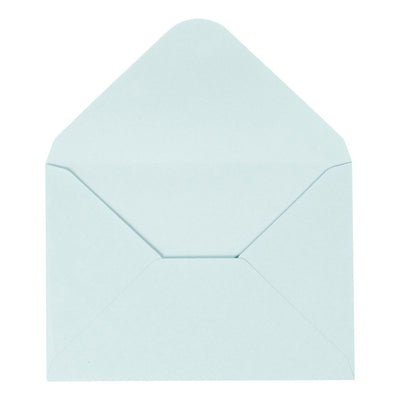 Creativ company enveloppen, afmeting envelop 11,5x16 cm, 110 gr, lichtblauw, 10 stuk 1 doos