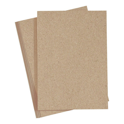 Creativ company karton naturel a4 220g, 10st.