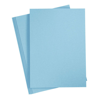 Creative Company Cardboard Light Blue A4 220G, 10st.