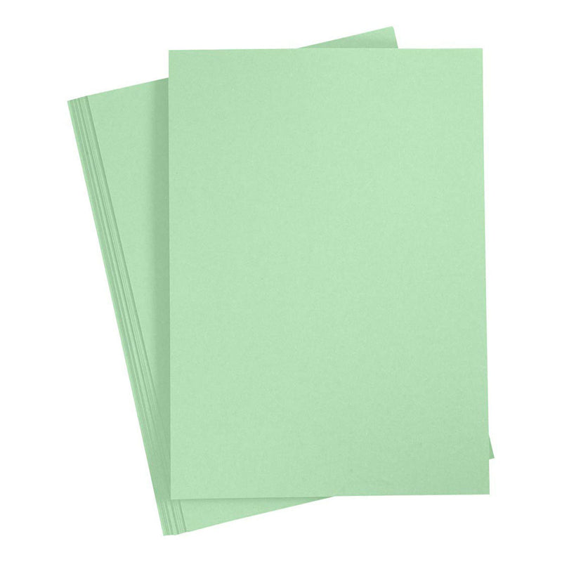 Creative Company Cardboard Light Green A4 220G, 10st.