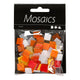 Creative Company Mini Mosaic Red Orange 1x1mm, 25 grammi