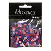 Creativ Company Mini Mosaico Morado 10x10mm, 25 gramos