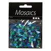 Creative Company Mini Mosaic Blue Green 5x5mm, 25 grammi