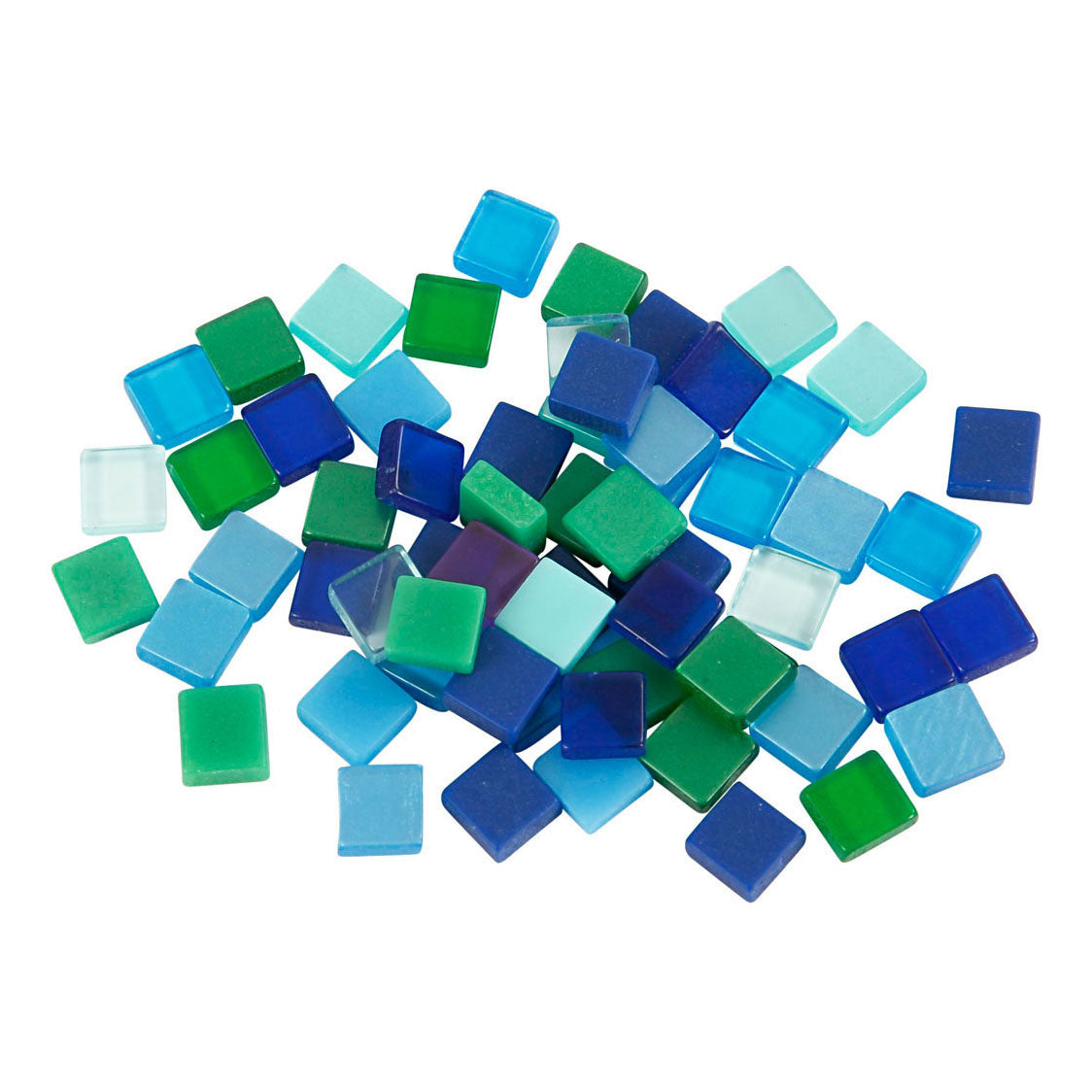 Creative Company Mini Mosaic Blue Green 5x5mm, 25 grammi