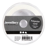 Creative Company Polyester Cord White, 50m - afbeelding 1
