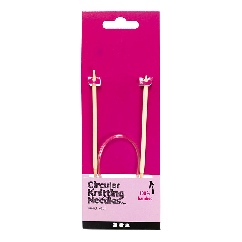 Creativ Company alrededor de las agujas de tejer 4 mm, 40 cm
