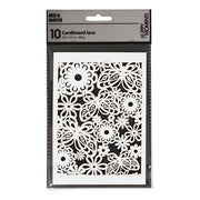 Creativ company patroonkarton, vel 10,5x15 cm, 200 gr, wit, 10 stuk 1 doos - afbeelding 1