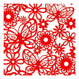 Creativ company patroonkarton rood, 10st. - afbeelding 3