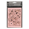 Creative Company Pattern Carton Light Rood, 10st.