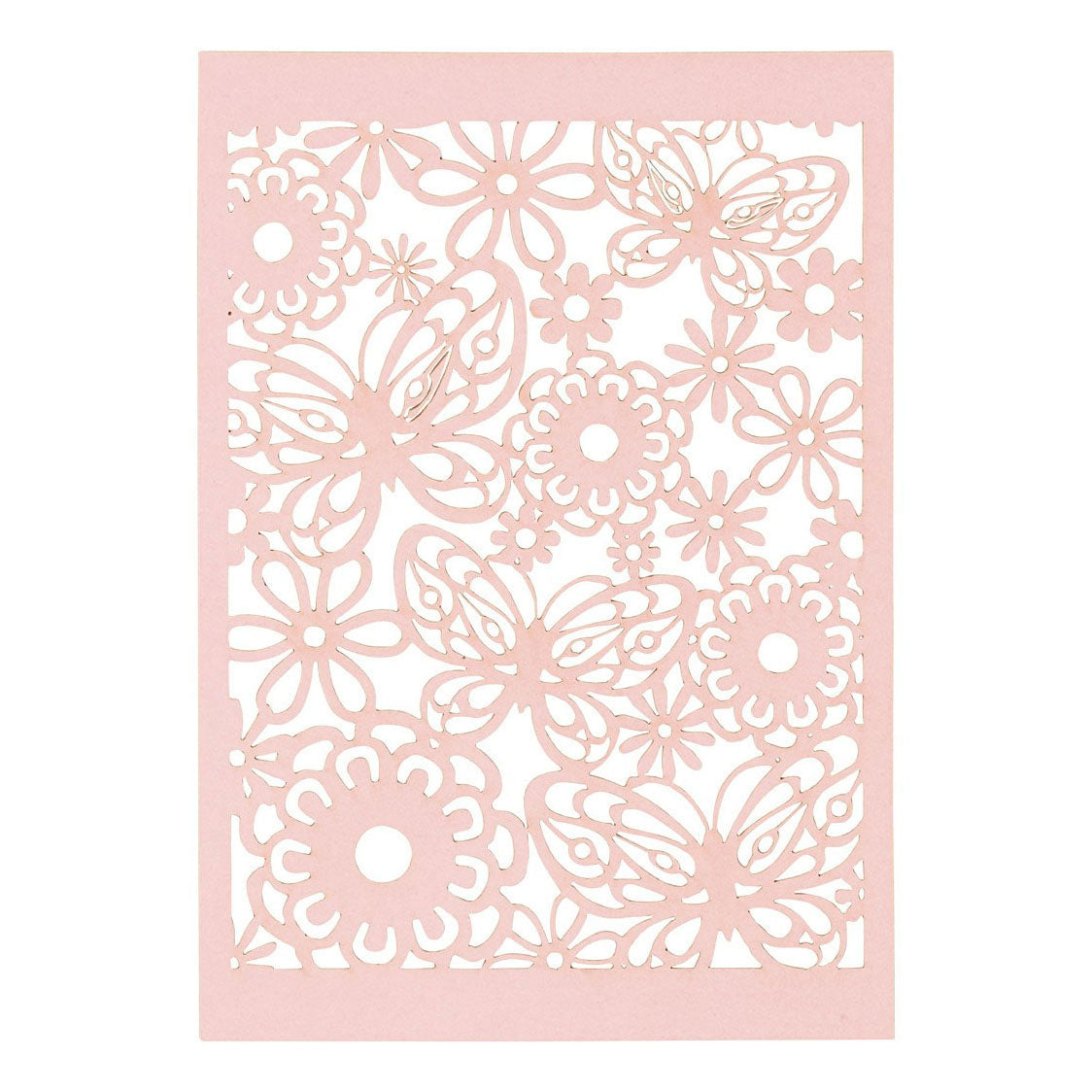 Creative Company Pattern Carton Light Rood, 10st.