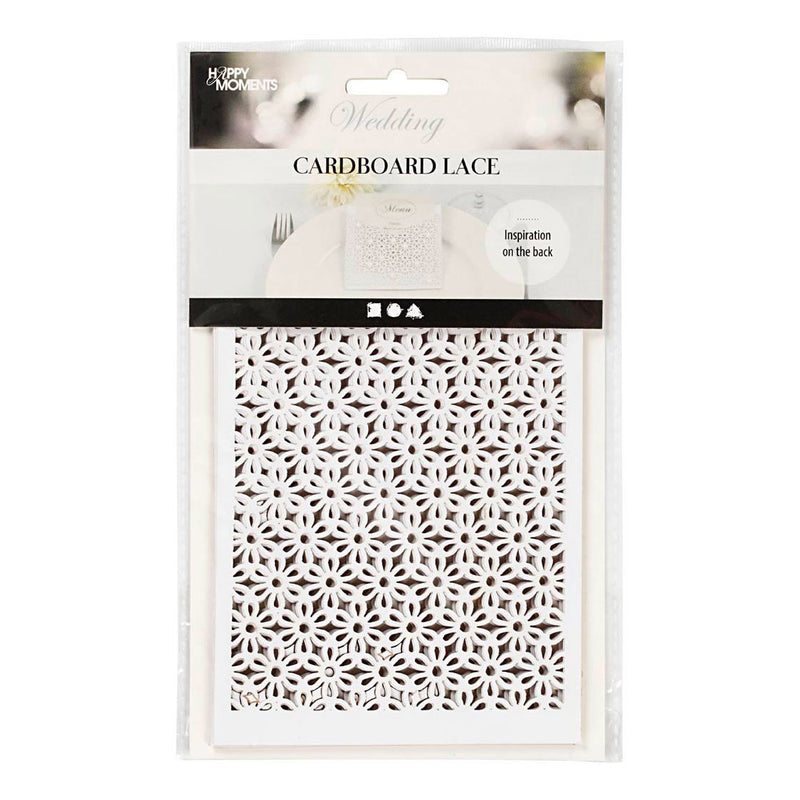 Creativ company patroonkarton, vel 10,5x15 cm, 200 gr, wit, 10 stuk 1 doos