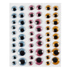 Creativ Company Wiggle Eyes Color, 54pcs.