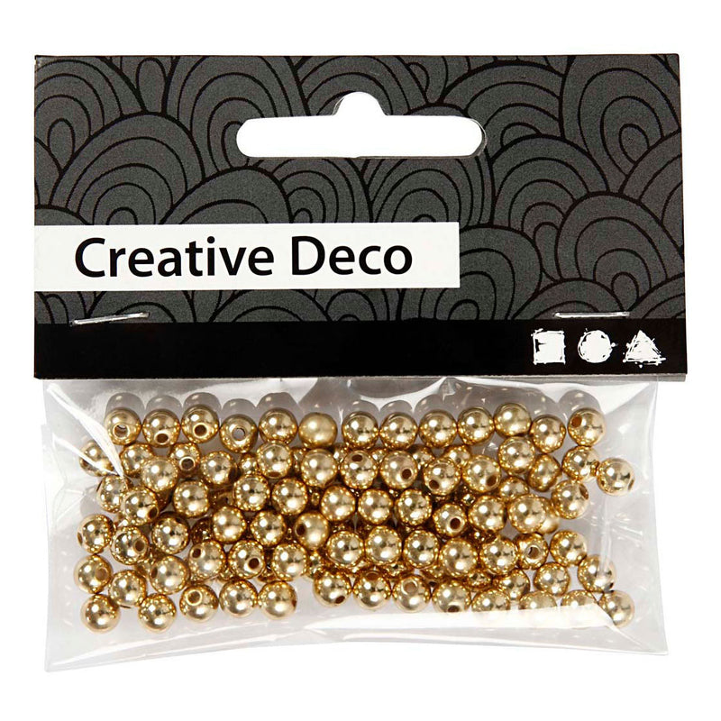 Creativ Company Beads Gold, 100.