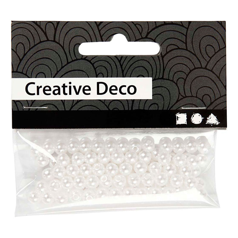 Creativ Company Beads Pearl, 100.