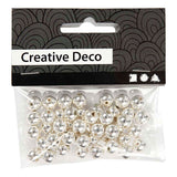 Creativ company kralen zilver, 50st. - afbeelding 1