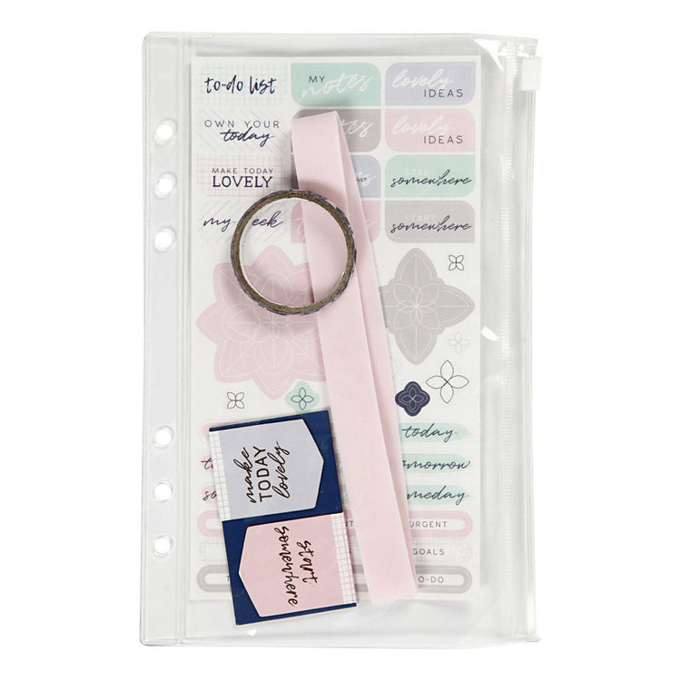 Creativ Company Plastic Pouch with Accessories