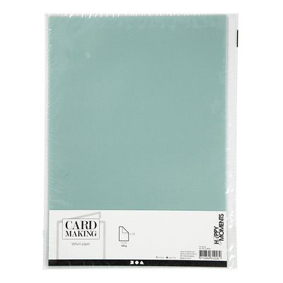 Creativ Company Carta pergamena A4 azzurro, 10 fogli