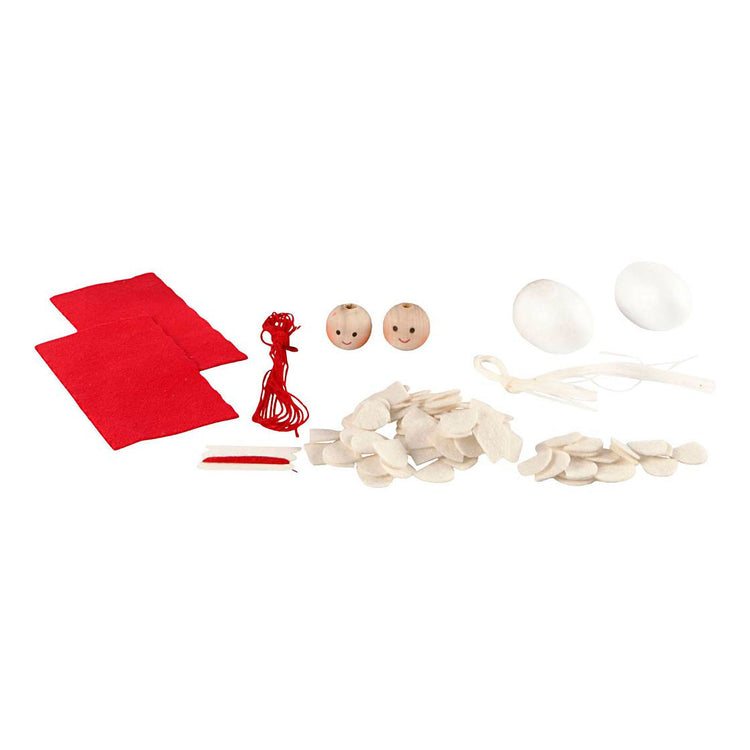 Creativ Company Mini Kit Kerstelven hace colgantes