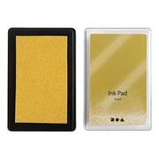 Creativ company stempelinkt, goud, h: 2 cm, afm 9x6 cm, 1 stuk - afbeelding 3