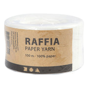 Creativ Company Paper Raffia Yarn White, 100m - afbeelding 2