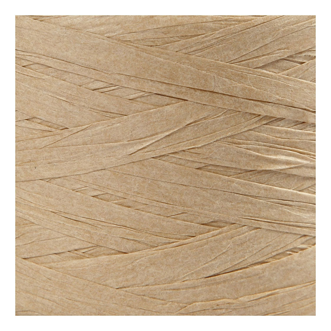 Creative Company Paper Rafia Yarn Colore di sabbia, 100m