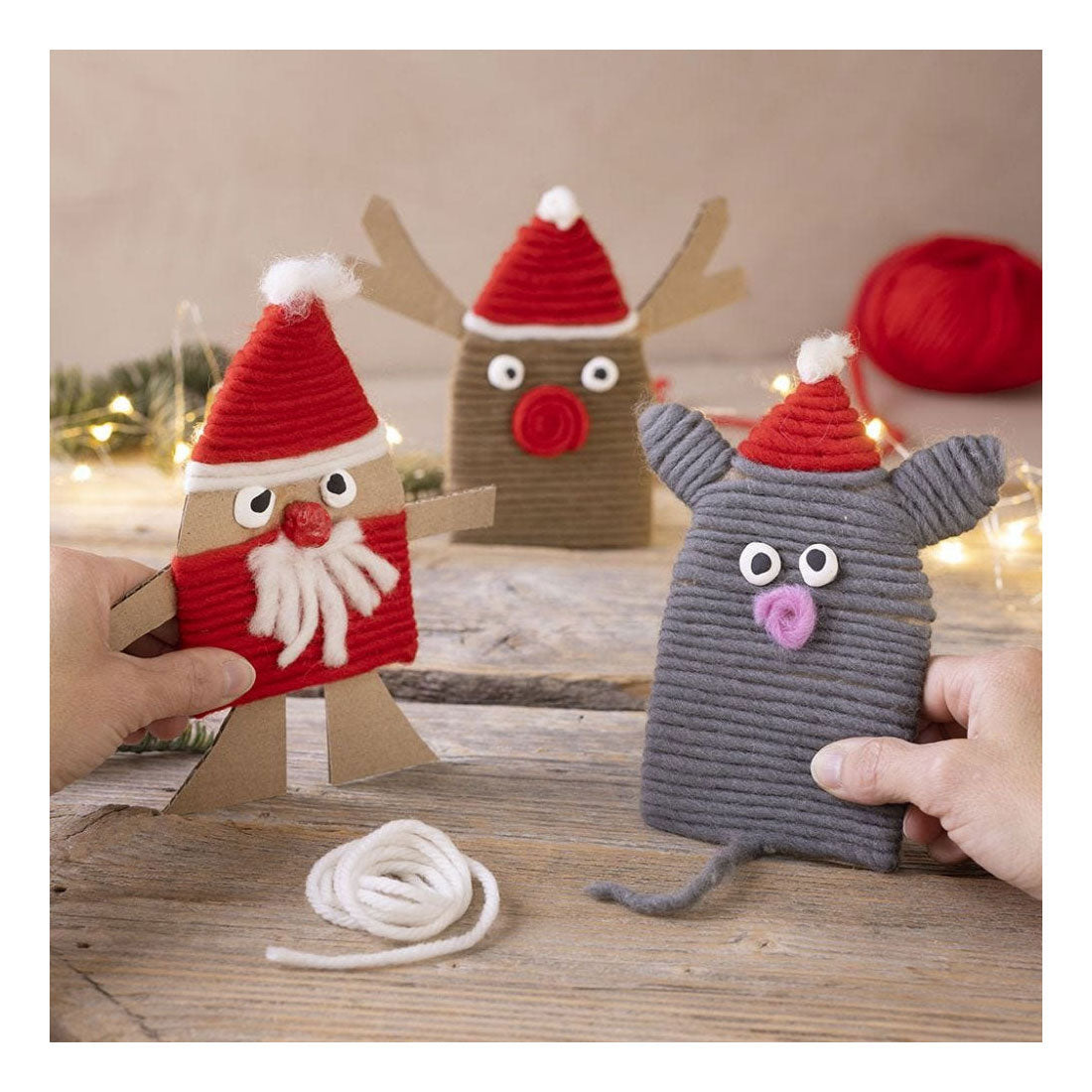 Creativ Company Wool Yarn Lime, 50m