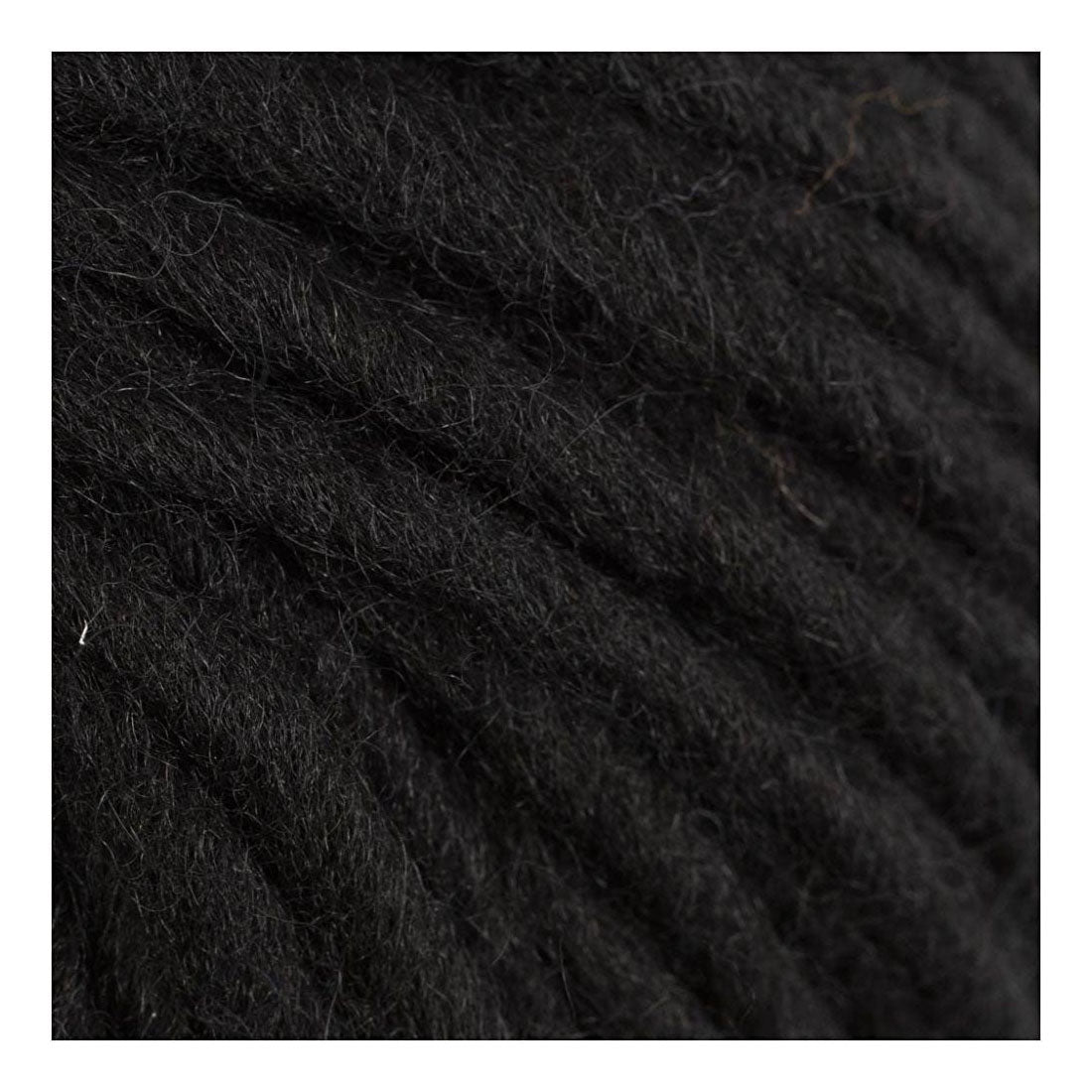 Creativ Company Hilo de lana Negro, 50m