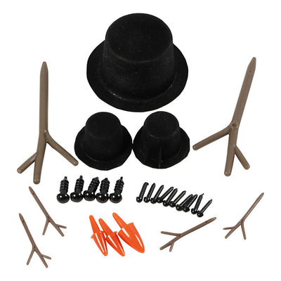 Creativ Company Juego de sombreros, narices y ramas para accesorios de arcilla