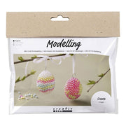 Creative Company Mini Hobbyset Modellazione di uova con perline, 2 °. - afbeelding 1